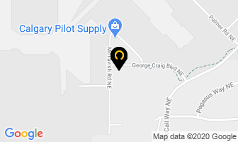 Eagle Copters Ltd in Calgary map