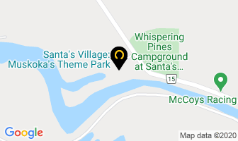 Eagle Crest Aerial Park in Bracebridge map