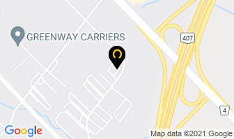 Eagle Lift Truck Service in Brampton map