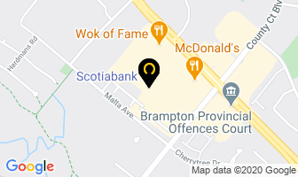 Eagle Optical Inc in Brampton map