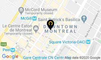 Eagle Sterling Company in Montreal map