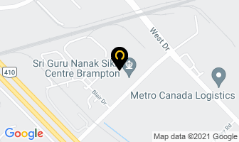 Eagle Warehousing And Logistics Inc in Brampton map