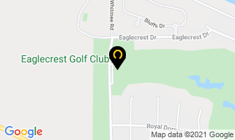 Eaglecrest Golf Club in Nanaimo map