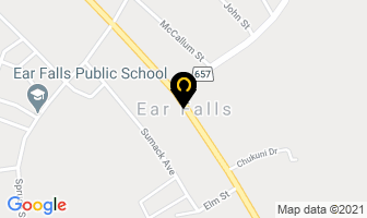 Ear Falls Pharamacy in Ear Falls map