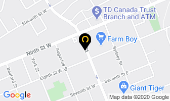 Earthway Family Chiropractic in Cornwall map