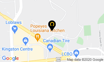 Easier To Read Telephone Directory in Kingston map