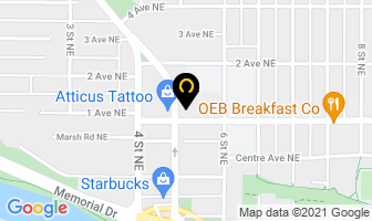 East African Trading in Calgary map