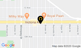 East Charm Spa in Regina map