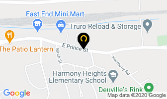East End Auto Body in Truro map