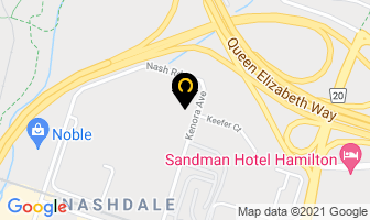 East Hamilton Bindery Inc in Hamilton map