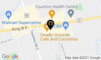 East Oshawa Physiotherapy in Selkirk map
