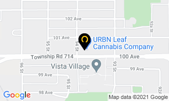 East Side Liquor Store in Grande Prairie map