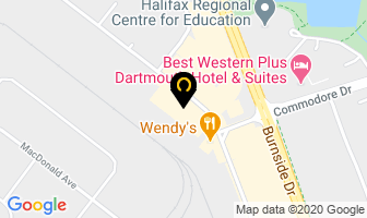 East West Restaurant in Dartmouth map