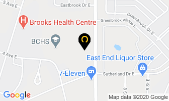 Eastbrook Elementary School in Brooks map