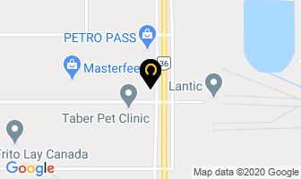 Eastend Iron Industries Ltd in Taber map