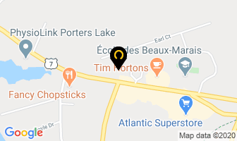 Eastern Shore Optical in Halifax map