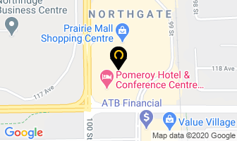 Eastlink in Grande Prairie map