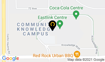 Eastlink Centre in Grande Prairie map