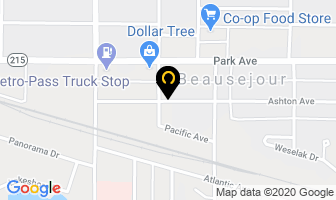 Eastman Plumbing in Beausejour map