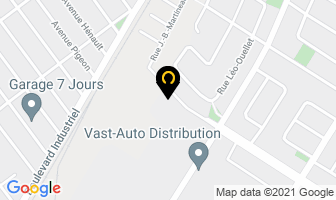 Easton Custom Products in Brantford map