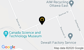 Eastrock Inc in Guelph map