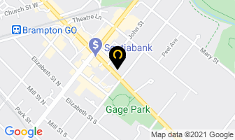 Eastwood Psychologists in Brampton map