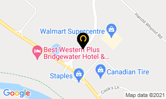 Easyfinancial in Bridgewater map