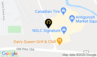 Easyhome in Antigonish map
