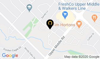 Eaton Hill Apartments in Burlington map