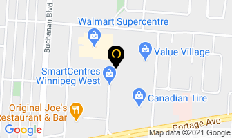 Eb Games in Winnipeg map