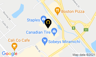 Eb Games in Miramichi map