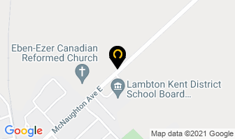 Eben-Ezer Christian School in Chatham-Kent map