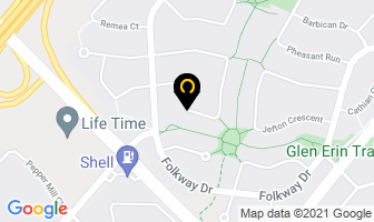 Eberley Decorating Inc in Mississauga map