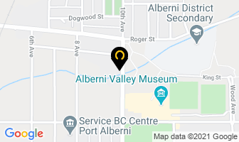 Echo Village in Port Alberni map