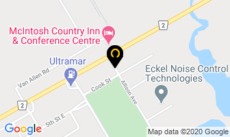 Eckel Industries in Morrisburg map