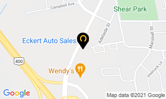 Eckert Auto Sales in Barrie map