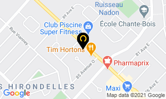 Eclipse Dentisterie Inc in Blainville map