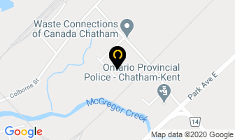 Eco Insulation Canada in Chatham-Kent map