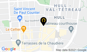 Ecole Creusot in Gatineau map