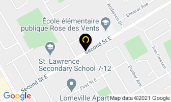 Ecole De Danse Powell School Of Dance in Cornwall map