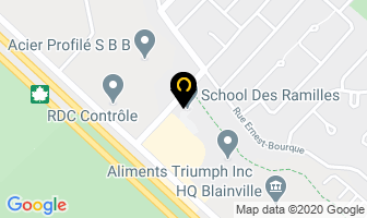 Ecole Des Ramilles in Blainville map