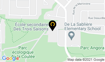 Ecole Des Trois Saisons in Terrace map