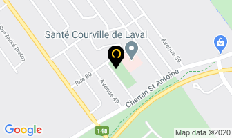 Ecole Fleur-De-Vie in Beauharnois map