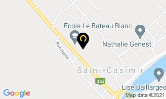 Ecole Le Bateau Blanc in Portneuf map