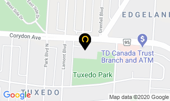 Ecole Tuxedo Park in Winnipeg map