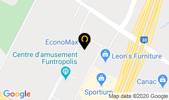 Economax in Longueuil map