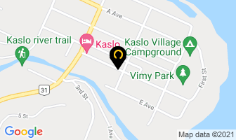 Economic Development Office in Kaslo map
