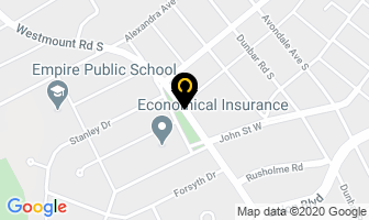 Economical Insurance in Saint John map