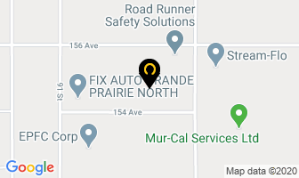 Economy Concrete in Grande Prairie map