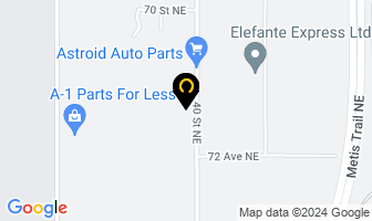 Economy Paving Ltd in Calgary map